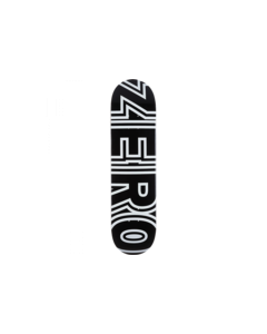 ZERO BOLD DECK-7.25 BLACK/WHT