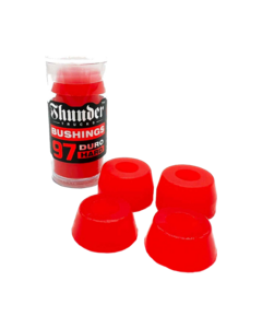 THUNDER PREMIUM BUSHINGS 97a CLEAR RED