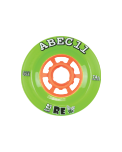 ABEC11 FLYWHEELS REFLY 83mm 74a LIME/ORG