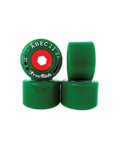 ABEC11 FREERIDE CENTERSET 72mm 81a GREEN/ORG