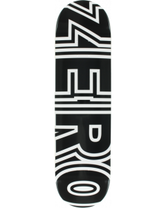 ZERO BOLD DECK-8.25 BLACK/WHT