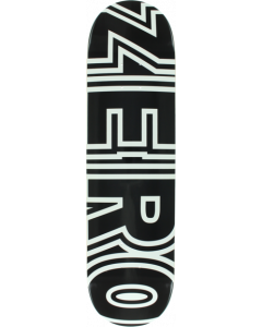 ZERO BOLD DECK-8.5 BLACK/WHT