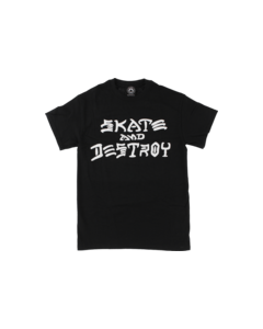 THRASHER SKATE & DESTROY SS S-BLACK