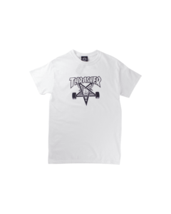 THRASHER SKATE GOAT SS S-WHITE