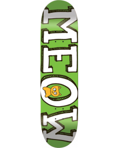 MEOW LOGO MINI DECK-7.5 GREEN