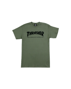 THRASHER SKATE MAG SS S-ARMY/BLK