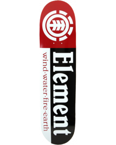 EL SECTION DECK-8.25 BLK/WHT/RED