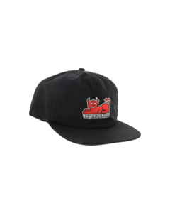 TM DEVIL CAT HAT ADJ-BLACK