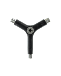 PIG SKATE TOOL-BLACK tri-socket/threader