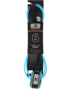 O&E MOULDED COMP LEASH 6' BLUE