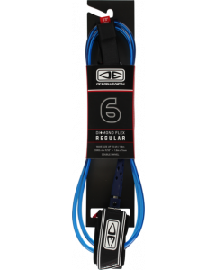 O&E MOULDED REGULAR LEASH 6' BLUE