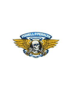 PWL/P WINGED RIPPER DIE-CUT 12" BLUE RAMP DECAL