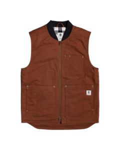 ELE CRAFTMAN VEST S-TORTOISE SHELL