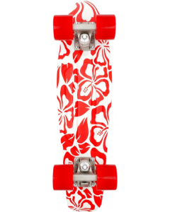 SWELL 22" COMPLETE ALOHA WHT/RED