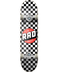 RAD CHECKER COMPLETE-7.5 WHT/BLK W/RED