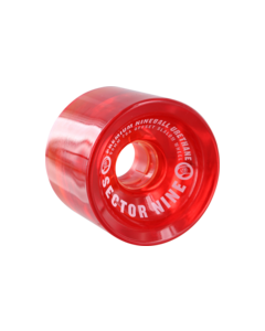 SEC9 NINEBALLS 69mm 78a CLEAR RED