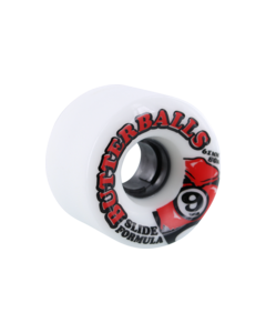 SEC9 SLIDE BUTTERBALLS 61mm 80a WHT W/RED/BLK