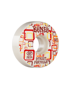 BONES STF V3 RETROS 52mm 103a WHT/RED