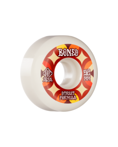 BONES STF V5 RETROS 52mm 103a WHT/RED