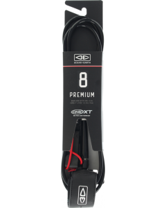 O&E ONE XT PREMIUM LEASH 8' BLACK