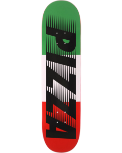 PIZZA SPEEDY DECK-8.0 GRN/WHT/RED W/BLK