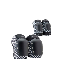 PROTEC KNEE/ELBOW OPEN BACK COMBO SET XL-CHECKER