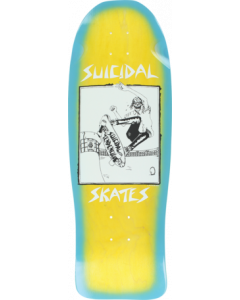 SUICIDAL POOL SKATER DECK-10.12x30.32 AST/BLU FADE