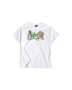 THRASHER DEVIL'S MUSIC SS S-WHITE