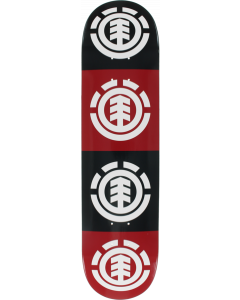 EL QUADRANT DECK-7.3 RED/BLK/WHT