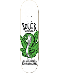 ROGER WEED & COBRAS DECK-8.0 WHITE