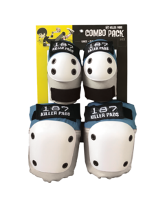 187 COMBO PACK KNEE/ELBOW PAD SET XS-STONE/KHAKI