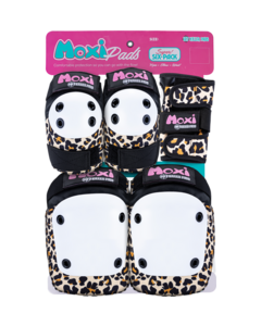 187 6-PACK PAD SET L/XL-MOXI LEOPARD