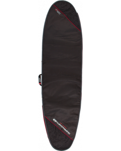 O&E COMPACT DAY LONGBOARD COVER 10'0" BLK/RED