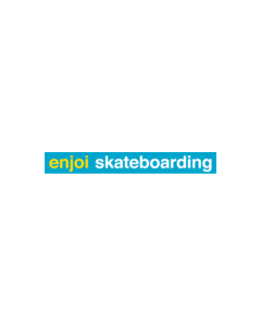 ENJOI SKATEBOARDING DECAL BLUE single