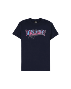 THRASHER VICE LOGO SS S-NAVY