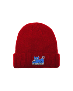 TM DEVIL CAT DOCK BEANIE RED