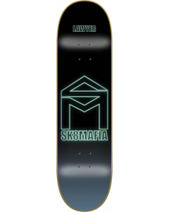 SK8MAFIA LAWYER HOUSE LOGO NEON DECK-8.1