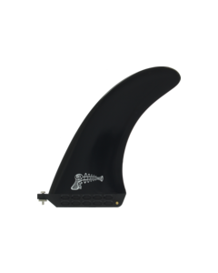 RAY GUN PLASTIC CENTER FIN 8" BLACK