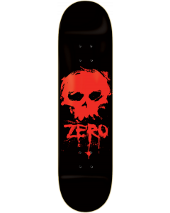 ZERO BLOOD SKULL DECK-8.5 BLK/RED