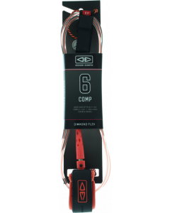 O&E MOULDED COMP LEASH 6' CORAL