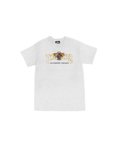 THRASHER FORTUNE LOGO SS S-ASH GRAY