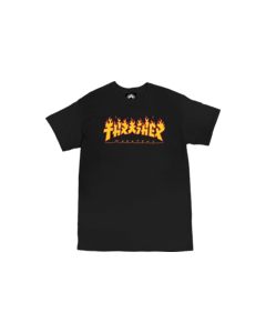 THRASHER GODZILLA FLAME SS S-BLACK