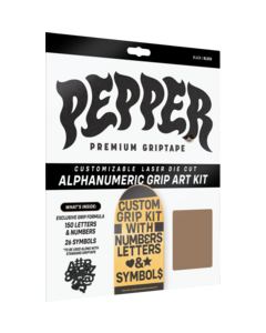 PEPPER G5 ALPHA NUMERIC DIE-CUT GRIP ART KIT