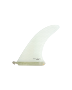 O&E HONEYCOMB SINGLE FIN 7" PALE BLUE