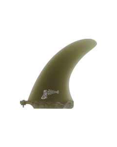 RAY GUN FIBERGLASS CENTER FIN 7.5" SMOKE