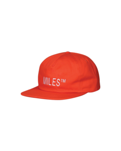 MILES LOGO HIT HAT ADJ-SAFETY ORANGE