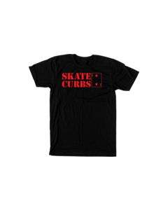 LOWCARD SKATE CURBS SS S-BLACK/RED