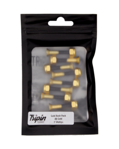 TRIPIN HARDWARE SET PH 1" GOLD RUSH