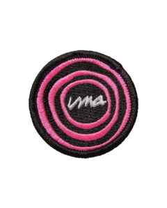 UMAVERSE PELKA BULLSEYE PATCH 2" BLACK/PINK