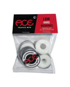 ACE LOW HARD BUSHINGS KIT 94a WHITE 2pr